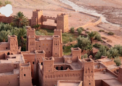Aït Benhaddou UNESCO site on 3-Day Sahara Desert Tour from Errachidia to Marrakech