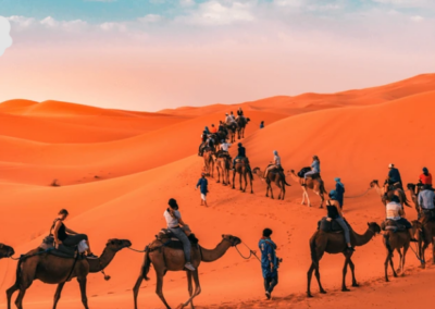 Merzouga desert camp for 2 Nights Camel Trekking tour