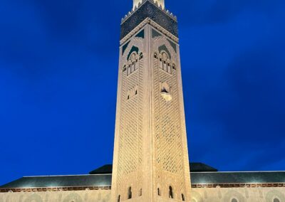 Hassan II Mosque Casablanca Morocco oceanfront mosque