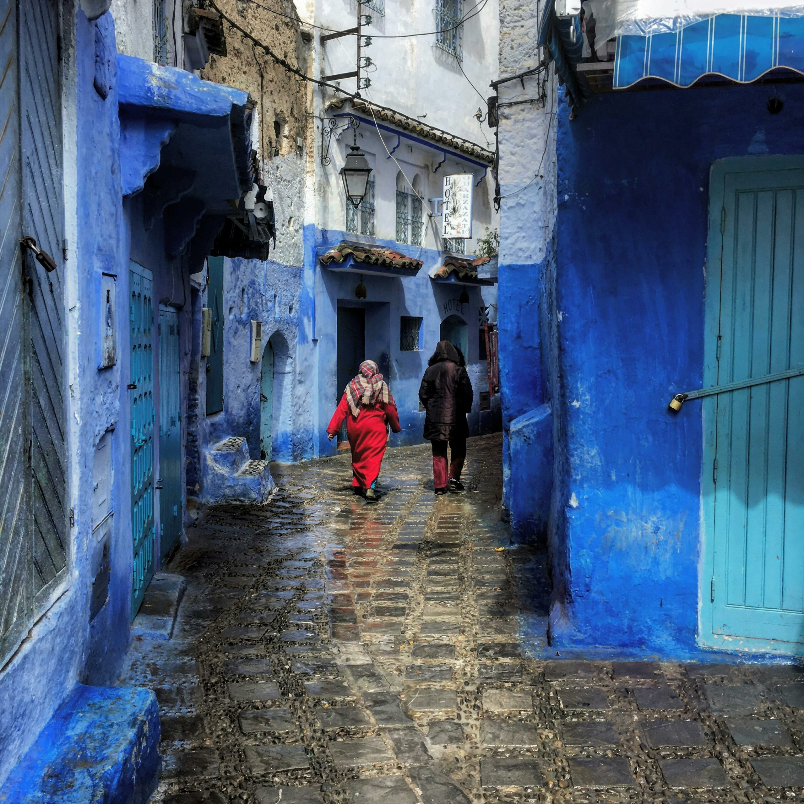 Instagrammable blue streets Chefchaouen travel