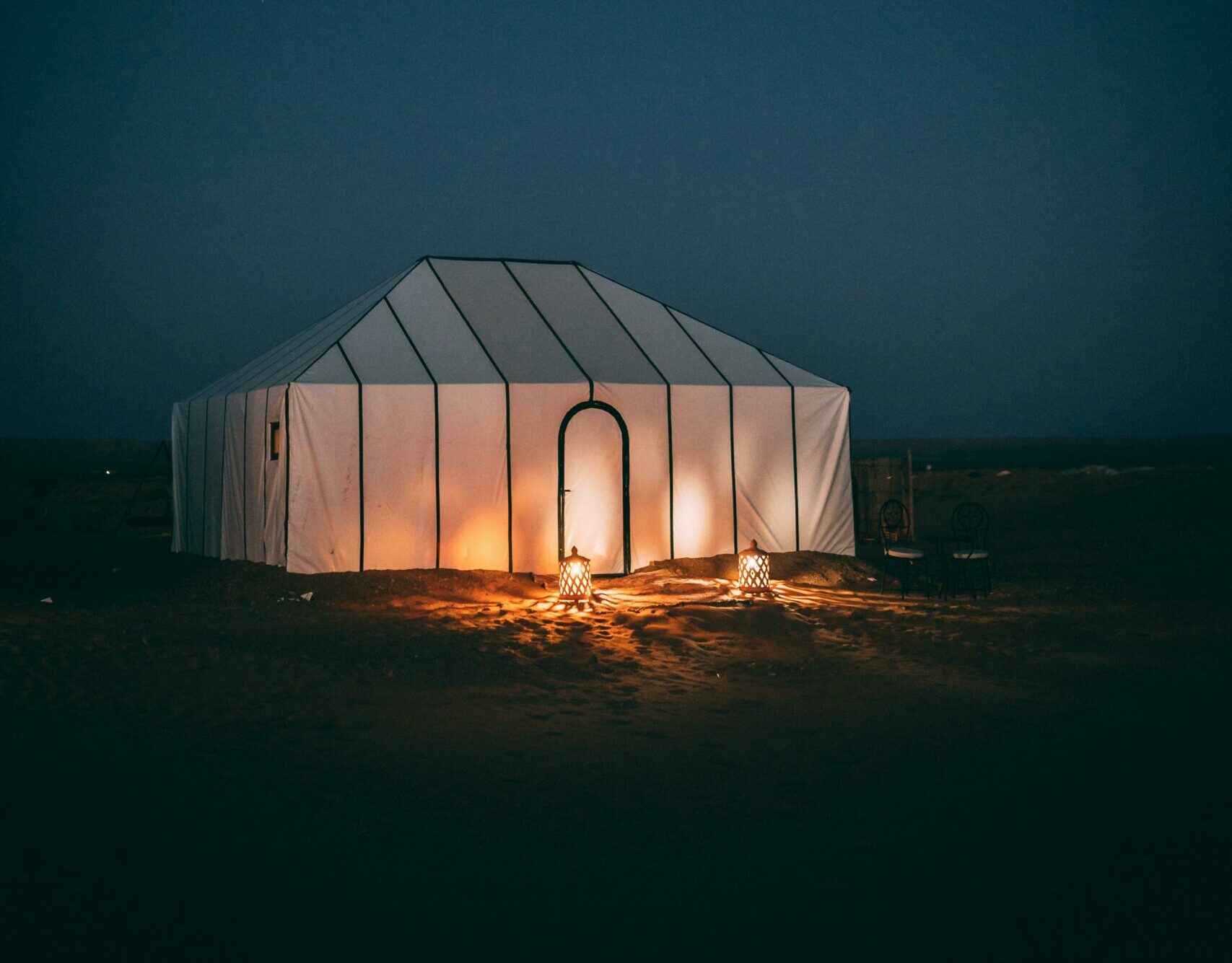 ahara sand dunes in Morocco