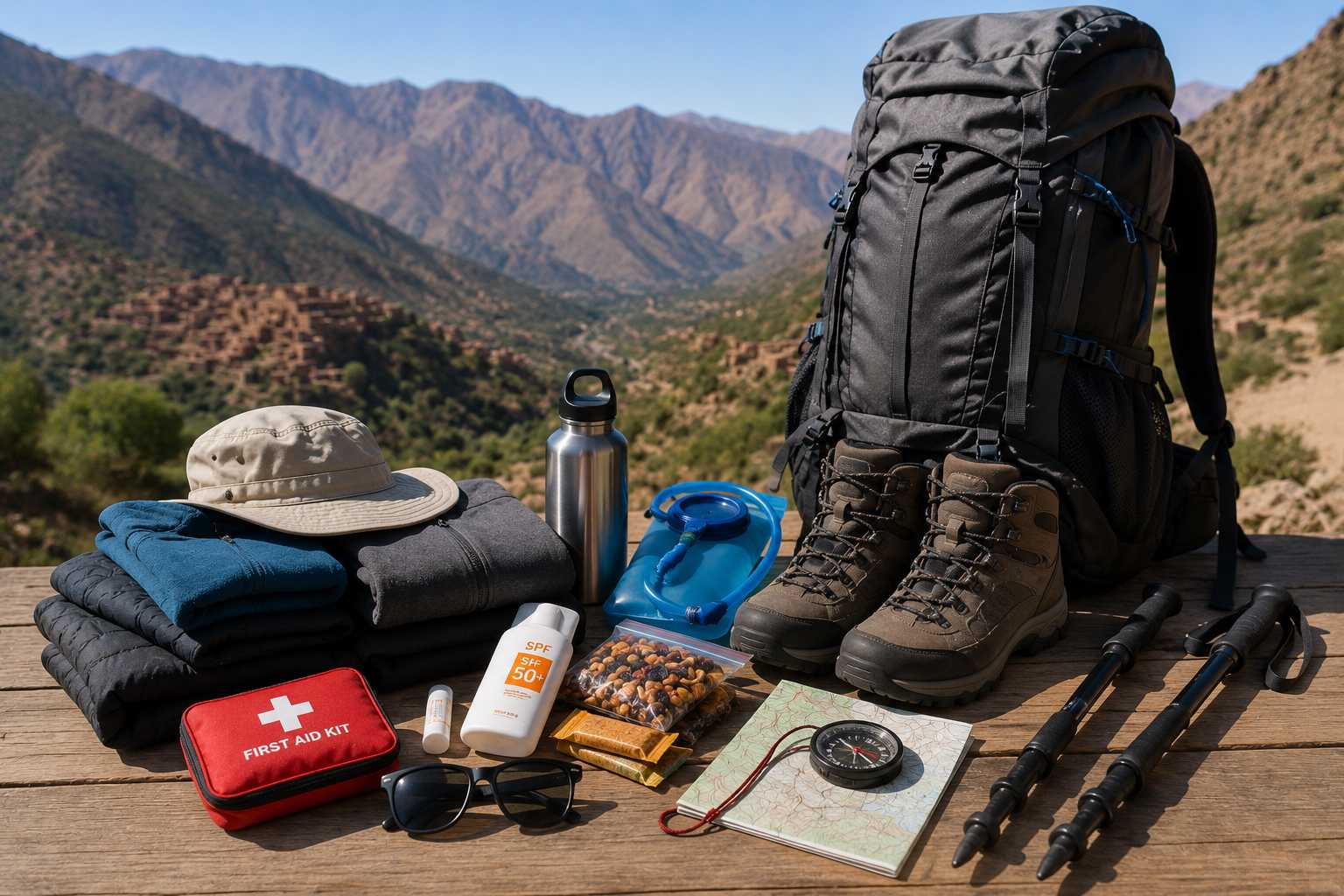 Hiking in Morocco
