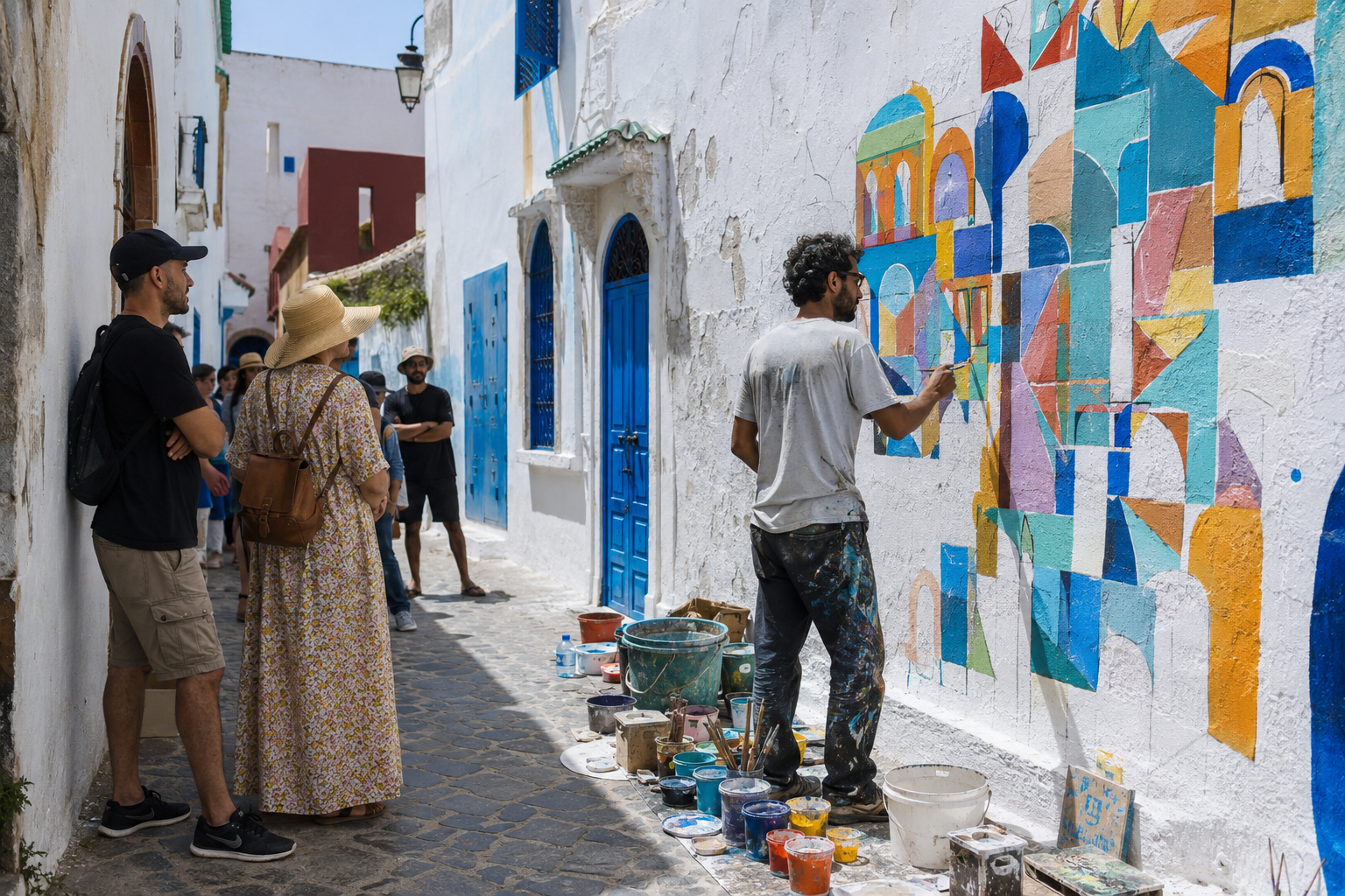 Asilah Arts Festival - mt morocco travel Asilah Arts Festival