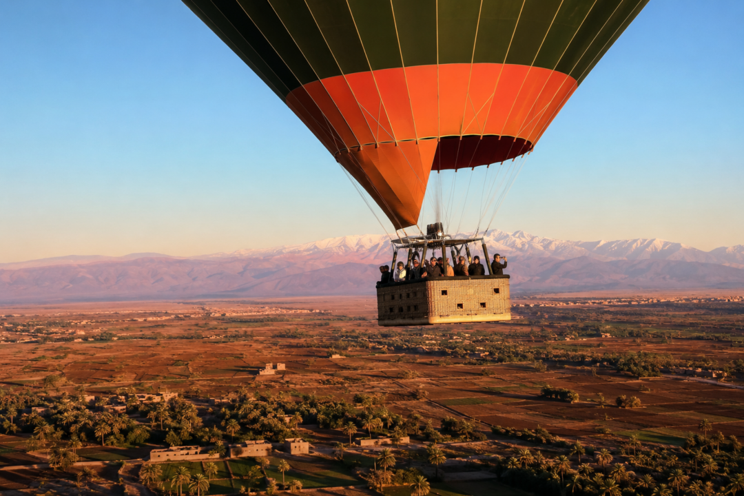 Hot Air Balloon Ride in Marrakech
