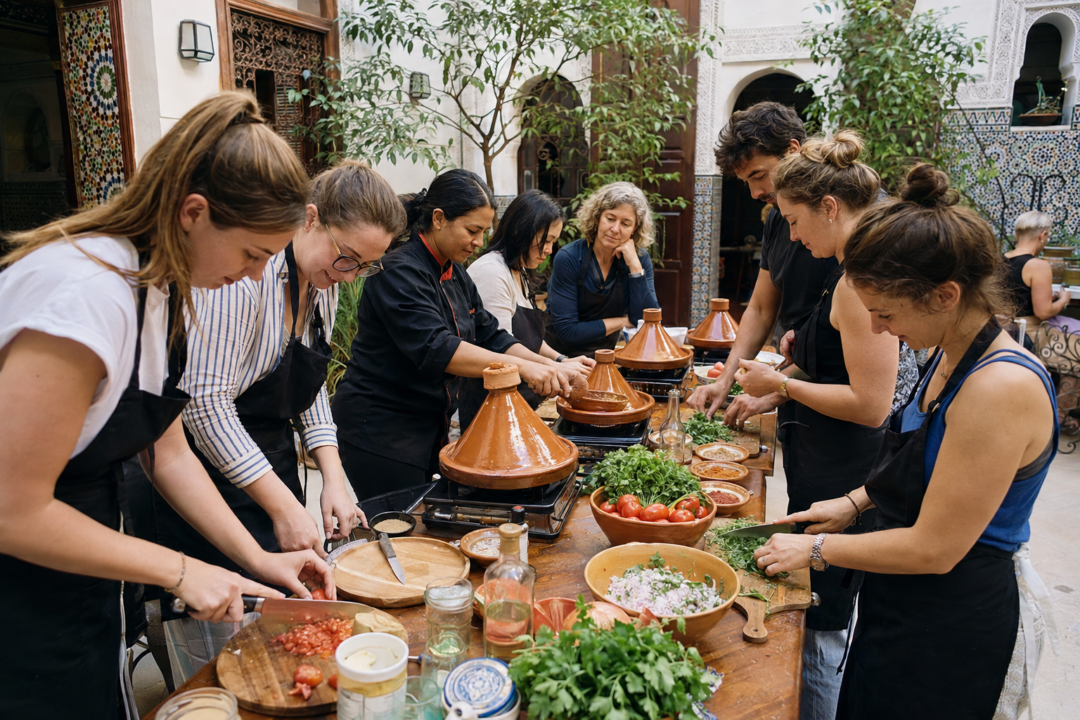 Moroccan Cooking Workshop in Fes