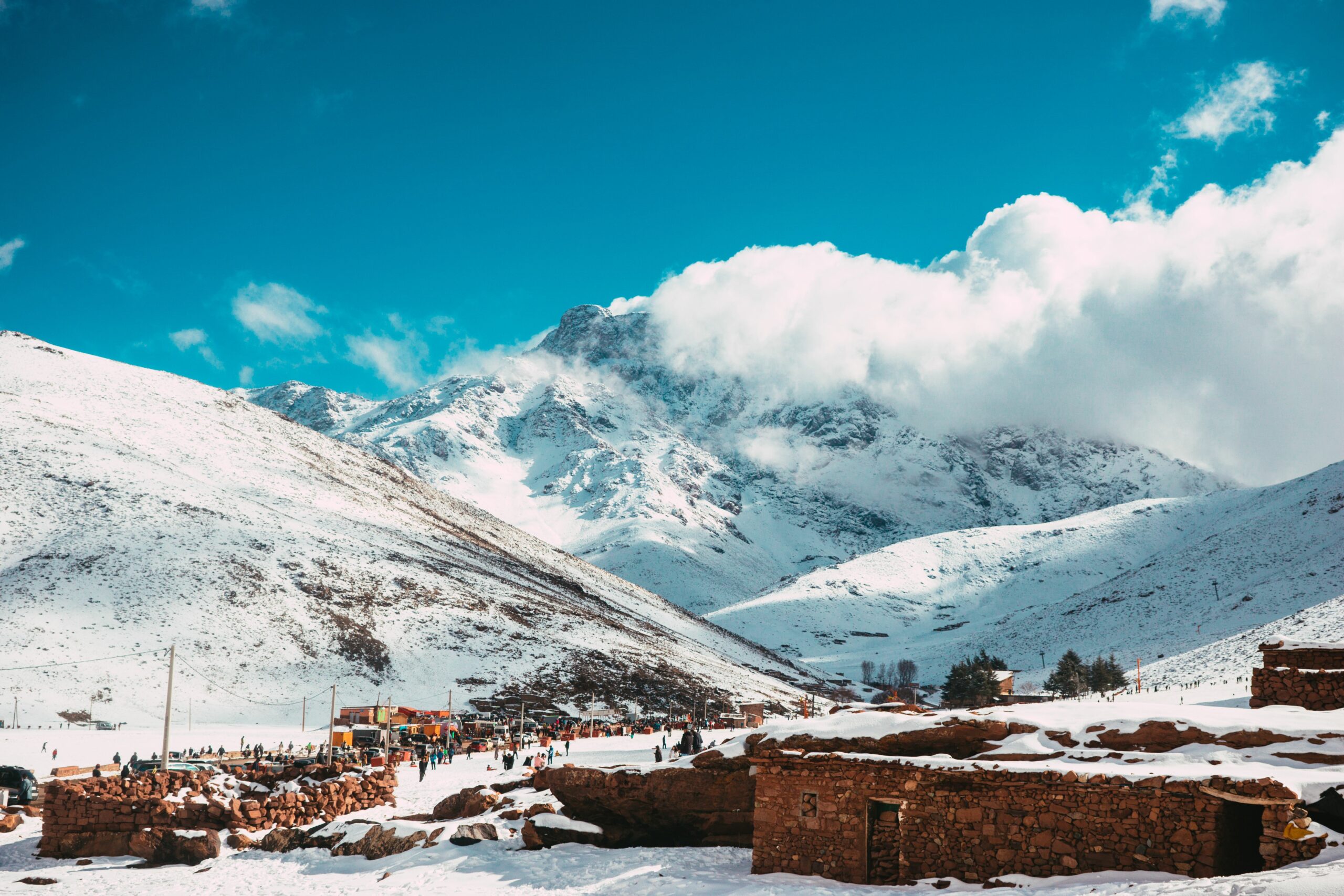Skiing at Oukaïmeden 